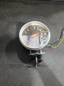 lot 3500 image: Racing RPM Tachometer Gauge with Shift Light