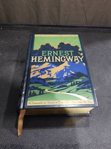 lot 3520 image: Ernest Hemingway Four Novels Collection Barnes & Noble Hardcover