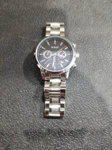 lot 3527 image: B RAY Stainless Steel Chronograph Watch