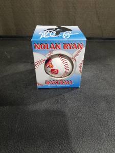 lot 3537 image: Nolan Ryan Facsimile Signature Baseball