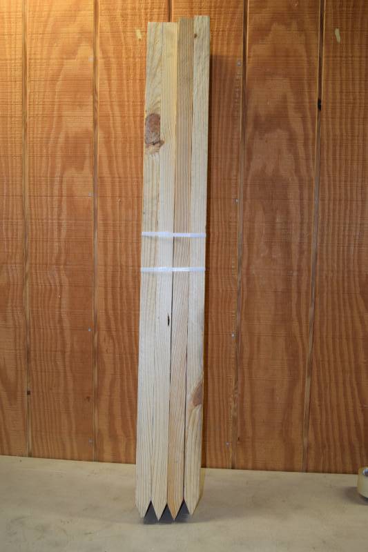 lot 41 image: 24 Wooden Garden Stakes