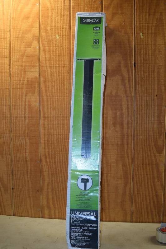 lot 50 image: Gibraltar Mailbox Post