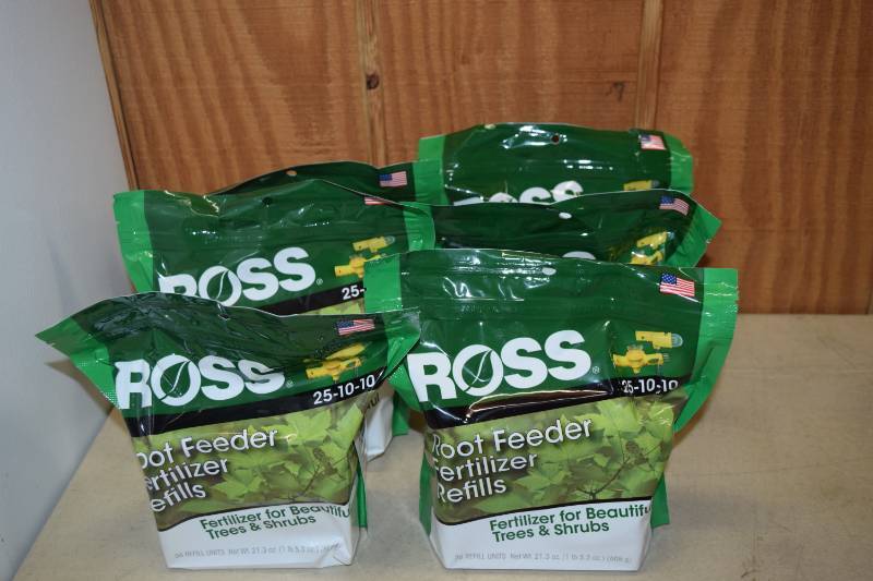 6 Bags Of 36 Ross Root Feeder Fertilizer Refills Belton All Star