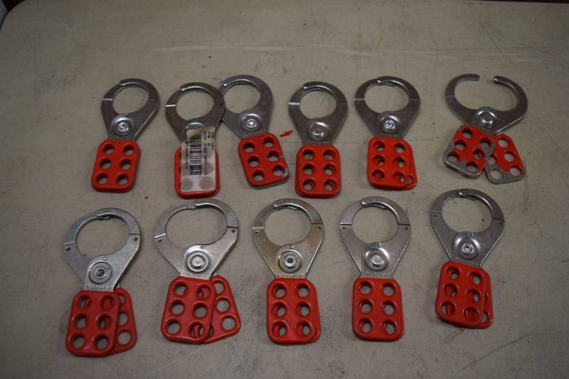 lot 101 image: 11 Master Safety Lockouts
