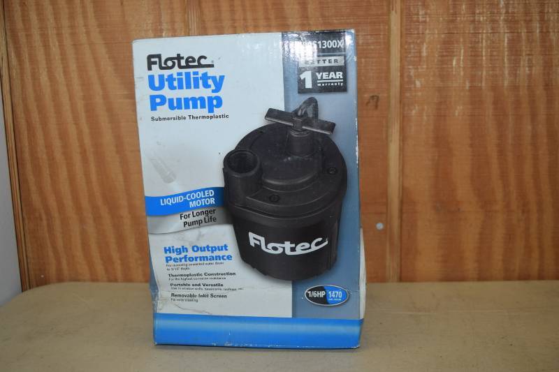 lot 108 image: Flotec Submersible Utility Pump