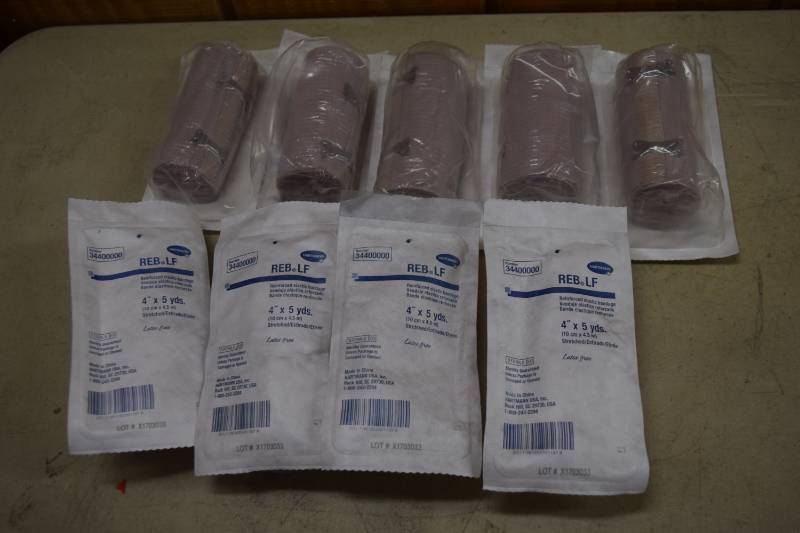 lot 129 image: 9 Ace Bandages