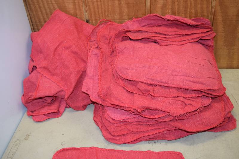 lot 145 image: 80 Shop Rags