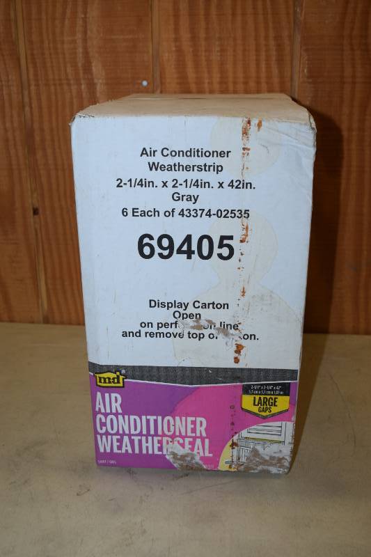 lot 160 image: 6 Packages Air Conditioner Weatherstrip