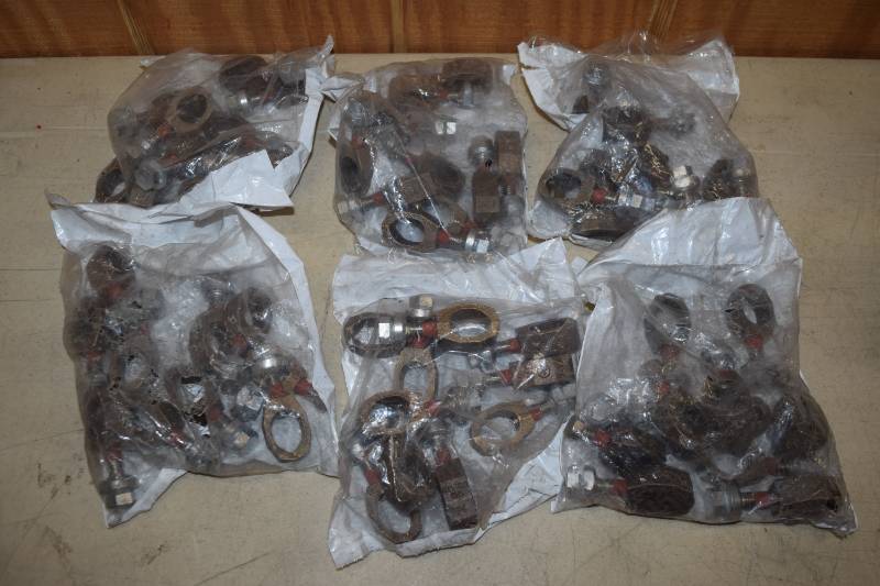 lot 198 image: 60 Ground Rod Clamps