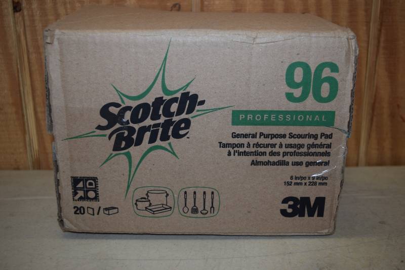 lot 185 image: 20 Scotch Brite Professional General Purpose Scour Pads