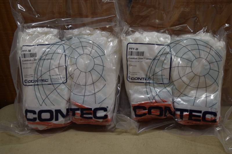 lot 212 image: 50 Pair Contec Comfort Clean Undergloves