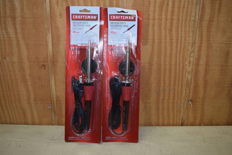 lot 231 image: 2 Craftsman Soldering Irons