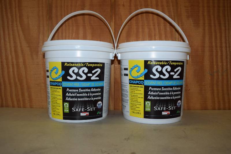lot 219 image: 2 Gallons Chapco SS-2 Pressure Sensitive Adhesive