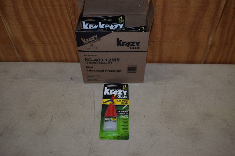 lot 261 image: 12 Tubes Krazy Glue