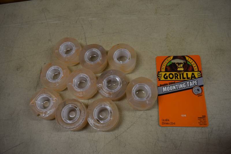 lot 263 image: 10 Rolls Gorilla Double-Sided Mounting Tape