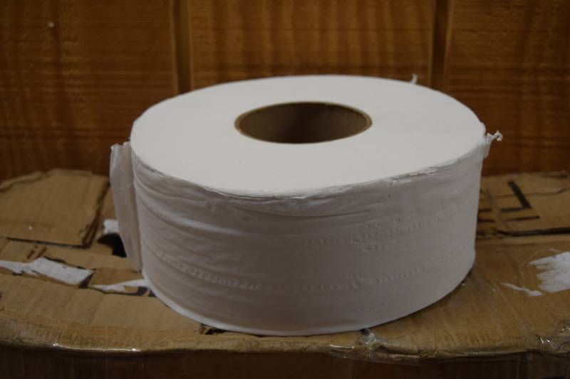 lot 282 image: 8 Rolls Jr Jumbo Bath Tissue
