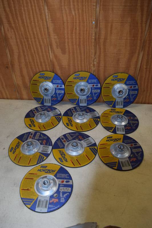 lot 291 image: 10 Norton Plus GrindingCutting Wheels