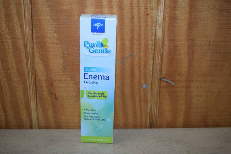 lot 272 image: 24 Pure & Gentle Saline Enema Laxitive