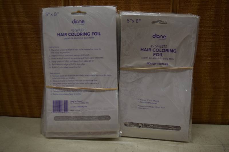 lot 319 image: 24 Packages Hair Coloring Foil