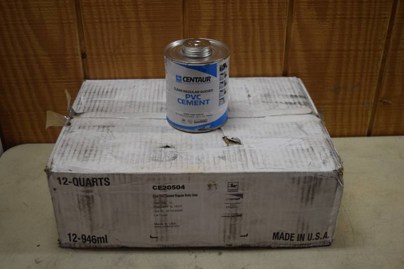 lot 350 image: 12 Quarts Centaur PVC Cement