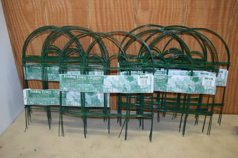 lot 357 image: 80 Feet Wire Folding Fence