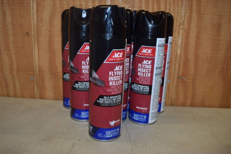 lot 368 image: 8 Cans Ace Flying Insect Killer
