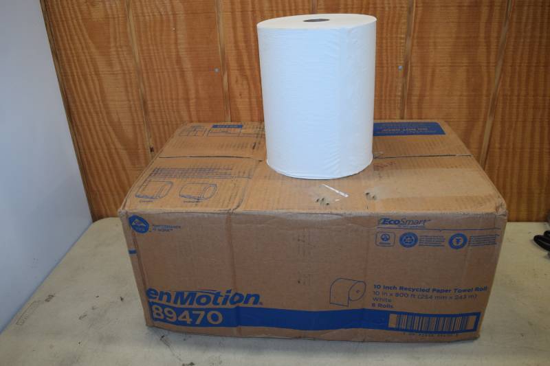 lot 378 image: 6 Rolls Enmotion Paper Towels