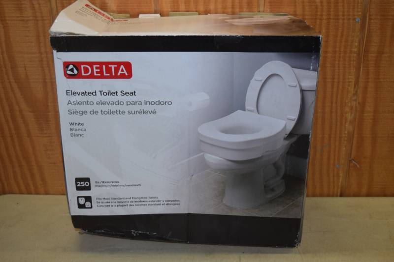 lot 387 image: Delta Elevated Toilet Seat