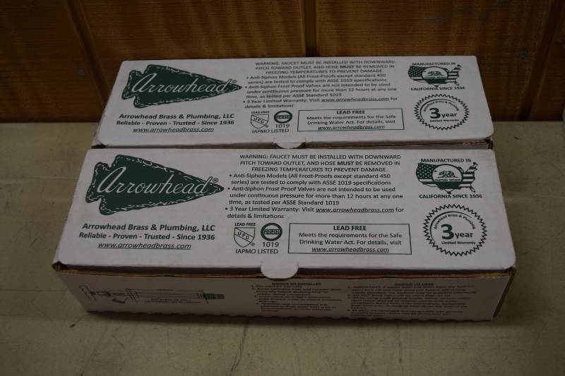 lot 410 image: 2 Arrowhead Frost Free Hydrants