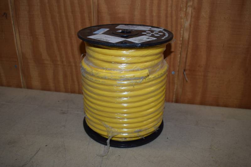 lot 417 image: 100 Foot Roll 4 Gauge Insulated Copper Wire