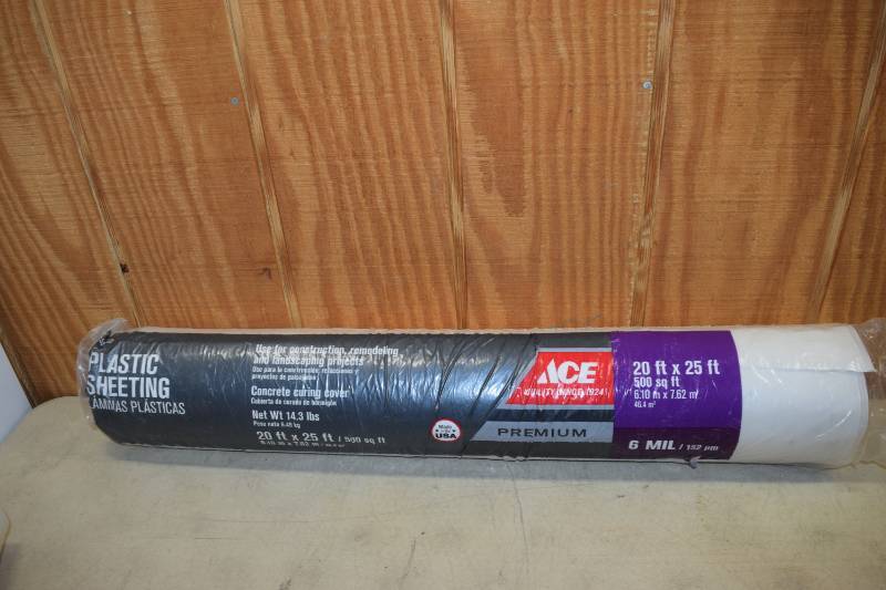 lot 483 image: Roll Premium Plastic Sheeting