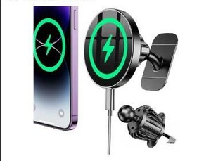 lot 36869 image: Magsafe Car Mount Charger 15W Magsafe Car Charger Magnetic Phone Holders for Your Car Accessories for Women Men Gifts for Mothers Day Wireless Car Charger for iPhone 17 16 15 - Retail $17