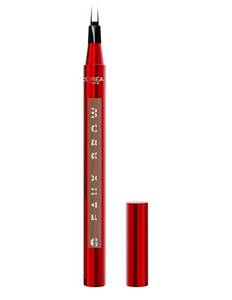 lot 36889 image: LOreal Paris Faux Brow, Hair-Like, Filling Eyebrow Pen with Double-Brush Tip, Fast & Precise Eyebrow Makeup, Blonde, 0.04 Fl Oz - Retail $10