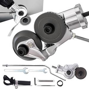 lot 36907 image: New Titanium Drill Nibbler Sheet Metal Cutting Tool, Sheet Metal Cutter, Electric Drill Plate Cutter Attachment, For DIY Projects, Home Repairs, Workshops & Light Metalwork (1pcs) - Retail $27