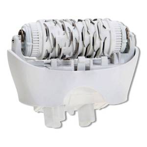 lot 36922 image: Home Replacement Epilator Head 81533164 Compatible with Braun Silk-�pil 7, Silk-�pil 9 and Xpressive  Extra Wide Epilation Head, White - Retail $27