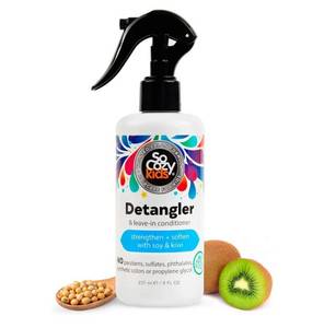 lot 36929 image: Detangler Leave-In Conditioner Spray For Kids Hair, Fruity-Tutti, 8 Fl Oz (Pack of 1) - Retail $10