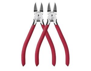 lot 36947 image: IGAN-P6 Wire Cutters (Pack of 2), 6-inch Ultra Sharp & Powerful Side-cutting Pliers with Longer Flush Cutting Edge, Ideal Wire Cutter for Crafts, Floral, Electrical & Any Clean Cut Needs - Retail $13