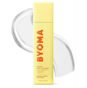 lot 36975 image: Creamy Jelly Cleanser - Hydrating Facial Cleanser for Skin Barrier Repair -Tri-Ceramide Face Wash for Sensitive Skin & All Skin Types - Gently Removes Makeup & Excess Oil - 5.91 fl oz (the cap is not Included) - Retail $13