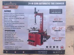 lot 1005 image: Professional Tire Changer and Wheel Balancer Combo Set