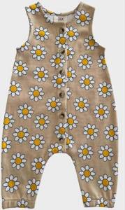 lot 2849 image: Baby Girls Daisy Print Sleeveless Romper Jumpsuit