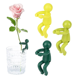 lot 2830 image: Green Silicone Plant Stands for Propagation - 3 ct