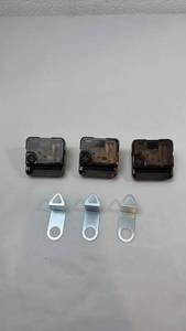 lot 46 image: Quartz Clock Movement Mechanisms with Hands Set