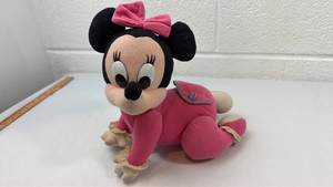 lot 58 image: Disney Minnie Mouse Crawling Baby Plush Toy