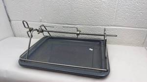 lot 85 image: Rotisserie Spit Rod with Tray