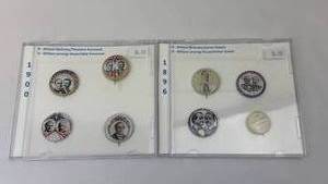 lot 112 image: Presidential Campaign Button Collection in Display Cases