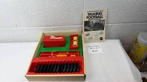 lot 127 image: Mattel Talking Football Electronic Board Game with Instructions