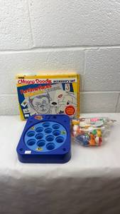 lot 129 image: Two games Tyco Magna Doodle Funtime Faces & fishing