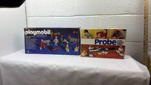 lot 131 image: Classic Board Games and Toys Bundle Playmobil Probe