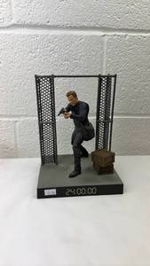 lot 135 image: 24 TV Series Jack Bauer Action Figure with Diorama Base