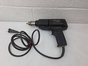 lot 144 image: Craftsman 38 Inch Electric Drill 1200 RPM Model 315.101410